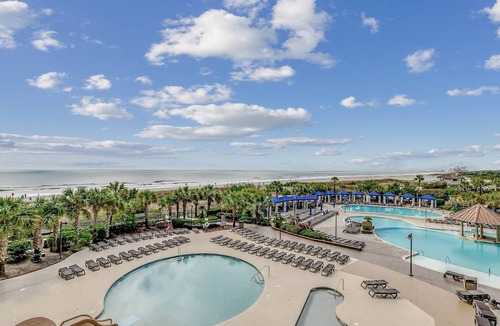 Windy Hill Condo | Gorgeous 3rd Floor Oceanfront Condo at North Beach Resort & Villas