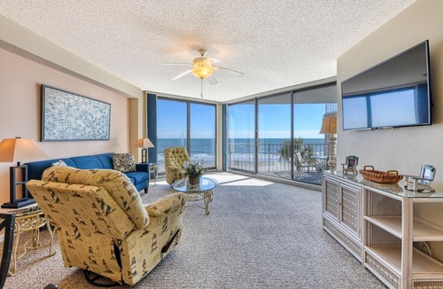 Garden City Condo | One Ocean Place 203 - Fantastic two-bedroom, two-bath oceanfront condo in GCB