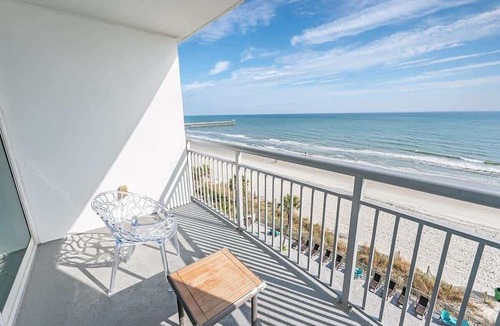 Downtown Myrtle Beach Condo | New Modern, Direct Oceanfront, Boardwalk, Views!