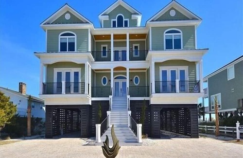 Murrells Inlet House | Luxurious Oceanfront Home: Pool, SPA, & Movie Theater