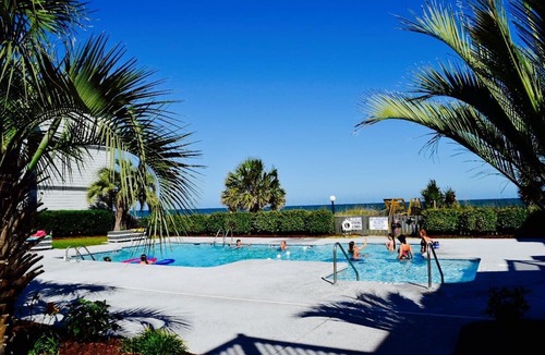 Surfside Beach Condo | Right on the water! Ocean Front. 1st Floor Ocean Front Condo. Amazing Views.