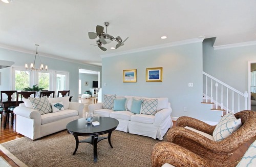 Tybee Island House | Gorgeous OCEAN Views and steps to private boardwalk!