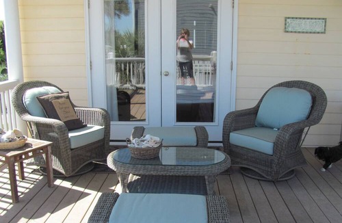 Edisto Island House | Ocean Views from Expansive, Family home. Fireplace, ELEVATOR, 6 br, 5 baths!