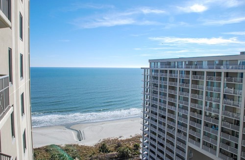 Arcadian Shores Condo | Royale Palms 1504 2 Br Oceanview in Kingston, Pool