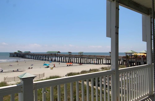 Folly Beach Condo | 3BR/3BA Oceanfront Perfection~2 Perfect