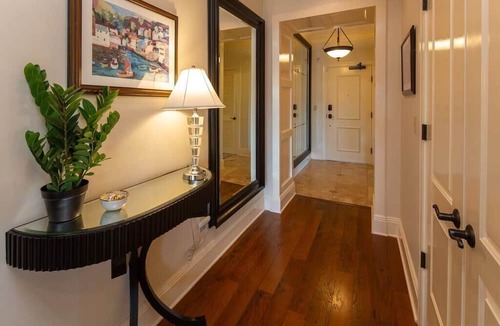 Historic District - North Condo | Step into a spacious, luxury condo that has it all – a premiere location in the heart of the Historic District and floor-to-ceiling window views of the Savannah River, Talmadge Bridge and City Hall. 5th floor.Best river views in the building.