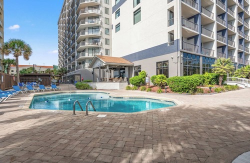 Myrtle Beach Condo | Beautiful ocean views from the balcony in this popular resort