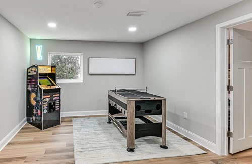 Westport House | Lakefront Luxury Fun 6BR w/Pool & Spa, Private Dock, Game Room, Outdoor Living