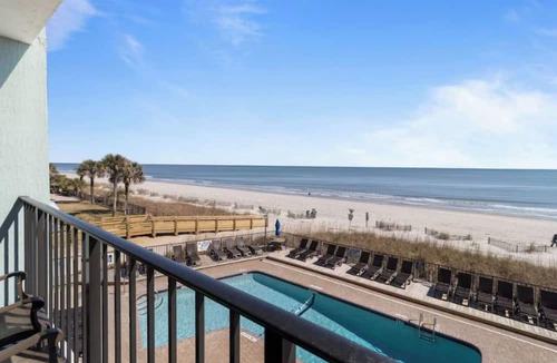 Myrtle Beach Hotel | Family-Friendly Oceanfront Haven Close To Pier Shops & Arcades | 3 Units