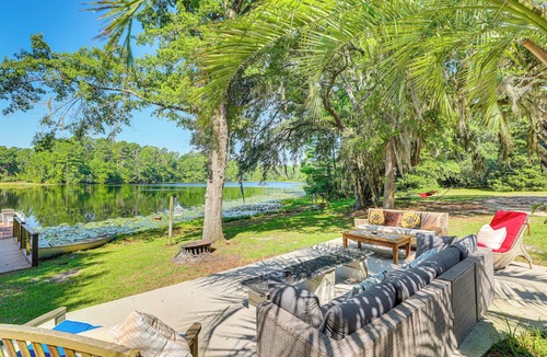 Ruffin House | Pet-Friendly Ehrhardt Home w/Private Pond & Yard!