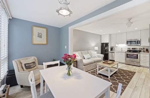 West Beach Village Condo | Contemporary Seascape Villa, Popular Kiawah West Beach, 1BR, Steps to Beach!