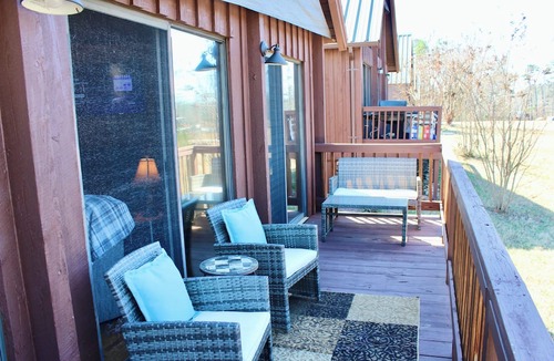 Six Mile Cabin | Cozy cabin in pleasant Six Mile with onsite Pool and Lake Access nearby!
