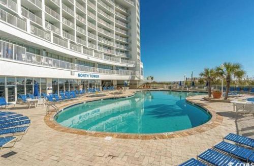 Arcadian Shores Apartment | Oceanfront 15th Floor View - King Bed - Resort Pools, Hot Tubs & Lazy Rivers - Myrtle Beach