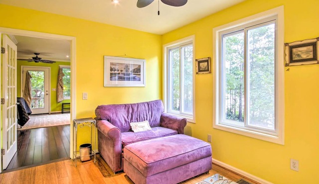 Cheery Swansea Home on Calmont Pond w/Dock!