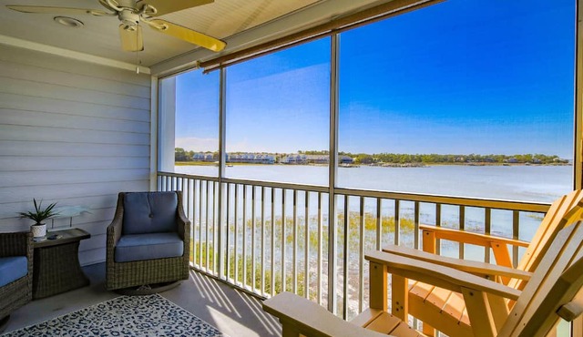 Renovated Folly Beach Condo w/Community Pool, River Views and Short Walk to Beach & Downtown